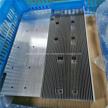 Disipador de calor de perfil de aluminio de espátula industrial extruido